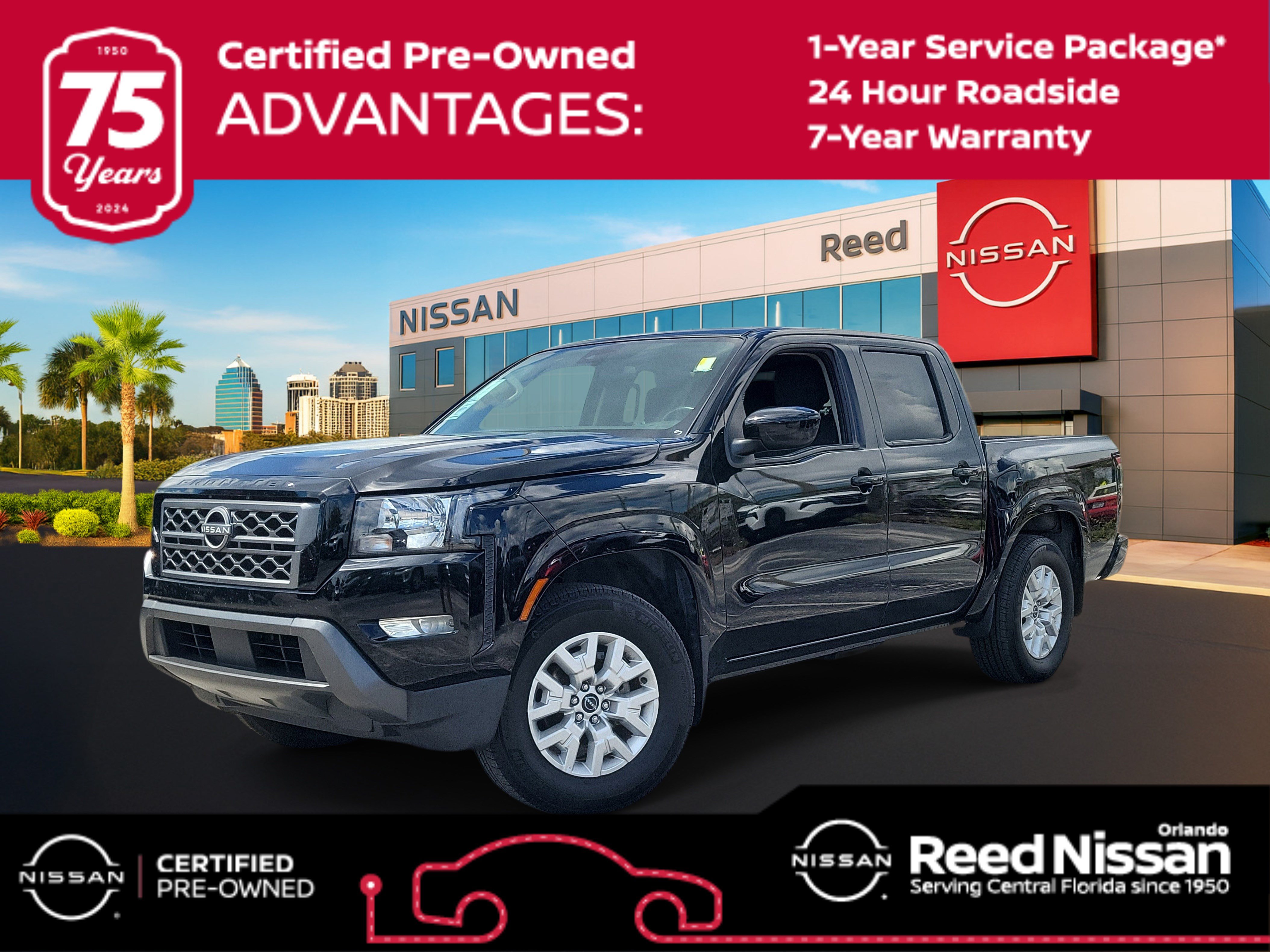 Certified 2024 Nissan Frontier SV w/ SV Convenience Package