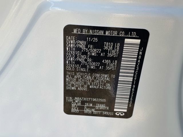 New 2026 INFINITI QX80 Autograph w/ Autograph Exterior Package image 24