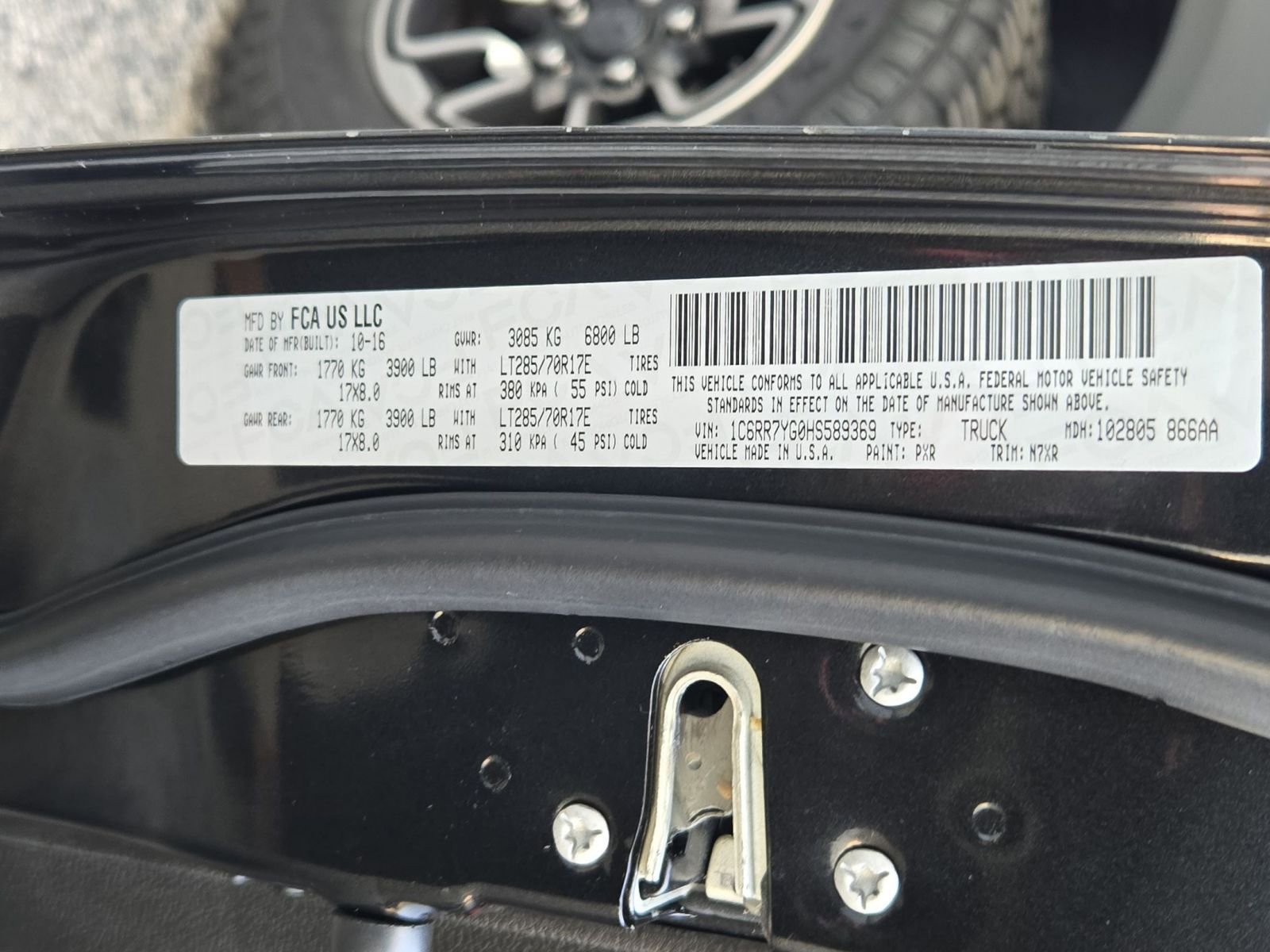 Used 2017 RAM 1500 Rebel image 32