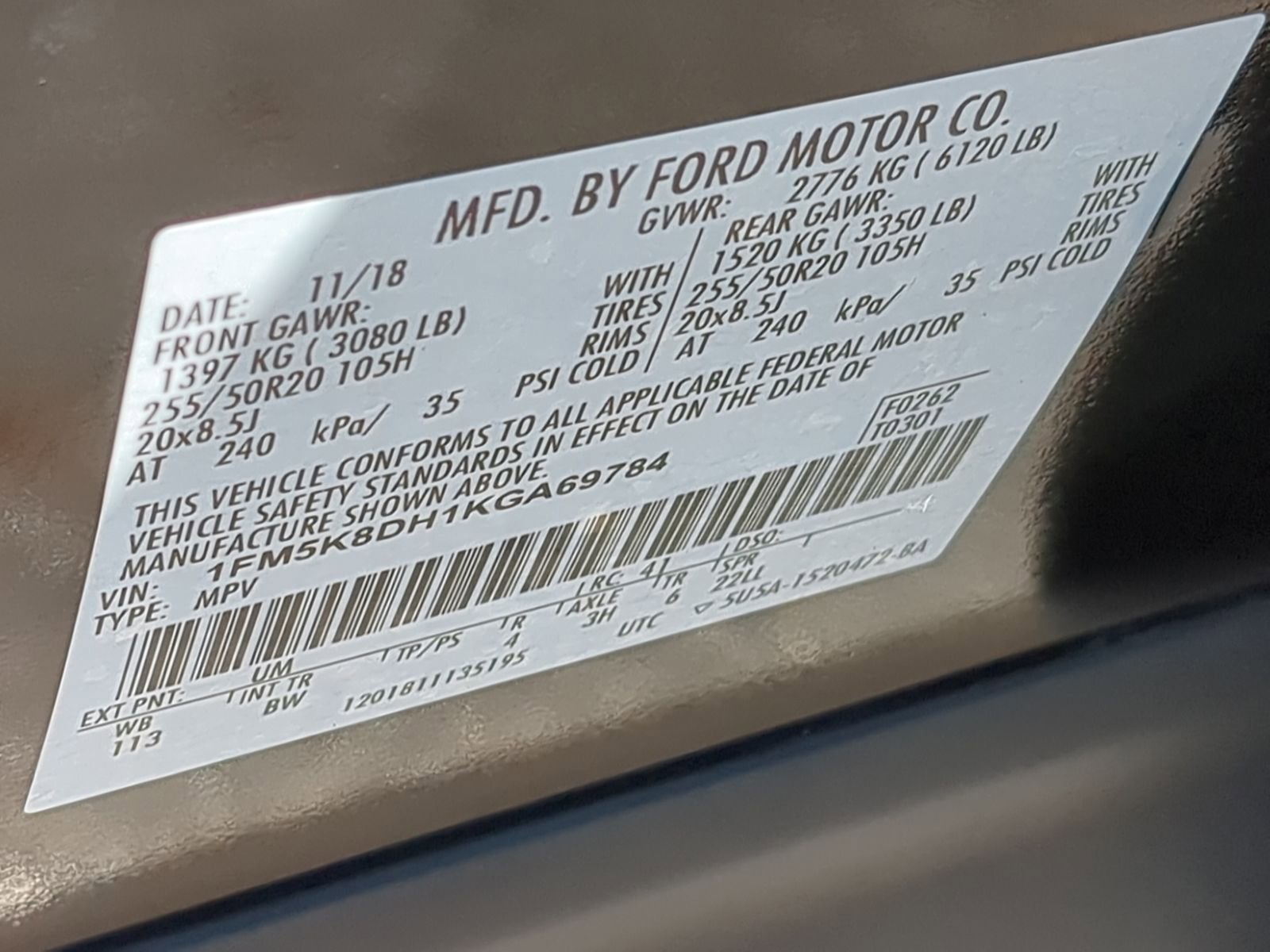 Used 2019 Ford Explorer XLT w/ Equipment Group 202A image 42