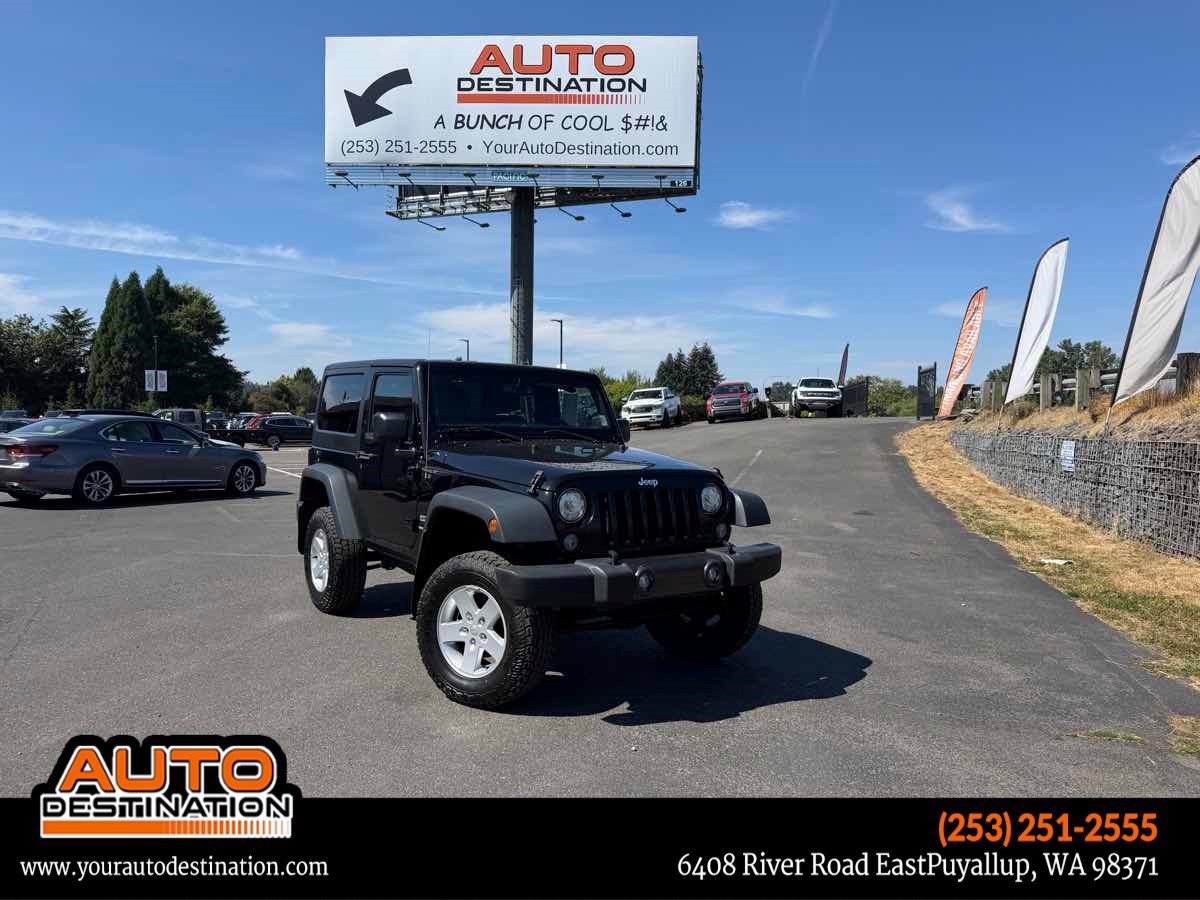 Used 2018 Jeep Wrangler Sport w/ Quick Order Package 24S
