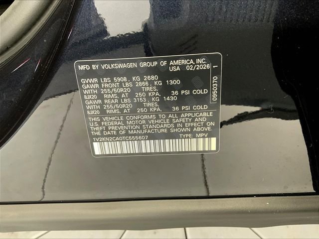 New 2026 Volkswagen Atlas SE AWD/4WD image 8