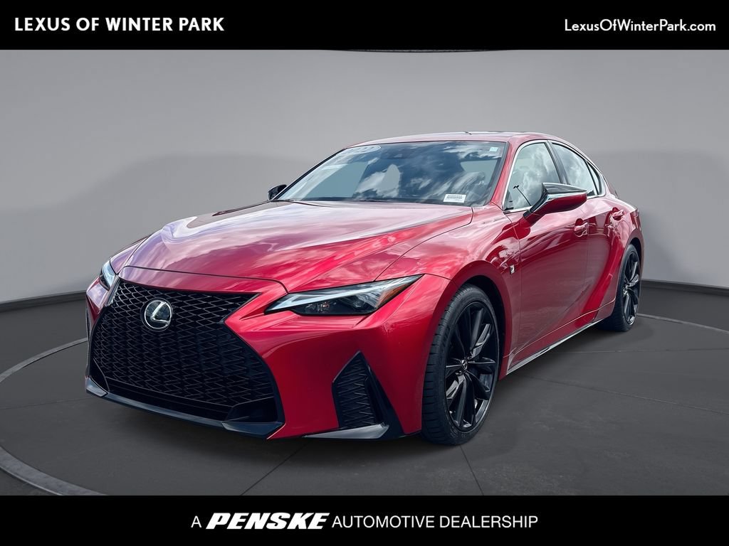 Used 2022 Lexus IS 350 F Sport w/ Accessory Package RWD image 1