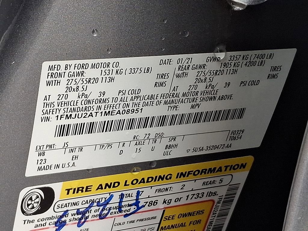 Used 2021 Ford Expedition Limited image 30