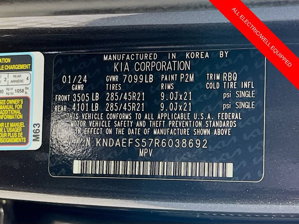 Certified 2024 Kia EV9 GT-Line AWD/4WD image 36