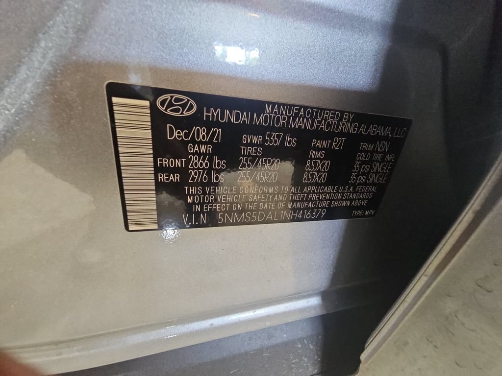 Used 2022 Hyundai Santa Fe Calligraphy AWD/4WD image 36