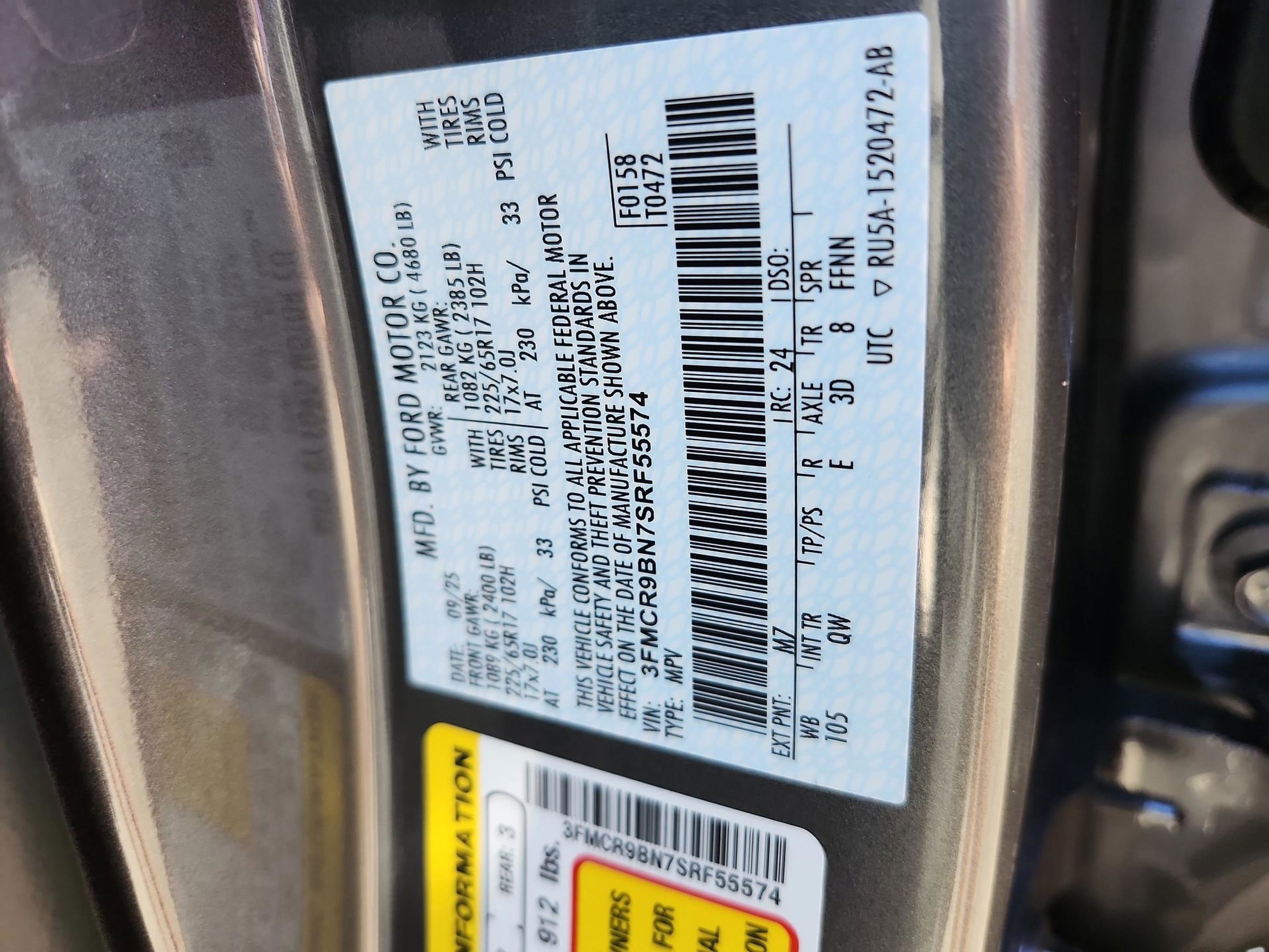 New 2025 Ford Bronco Sport Big Bend image 27