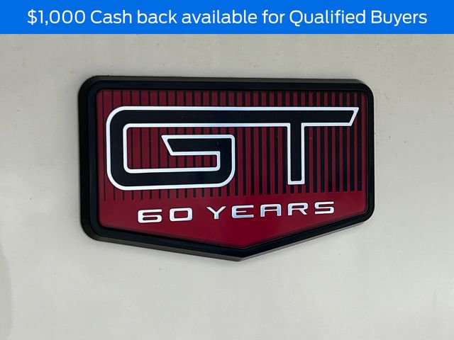 New 2025 Ford Mustang GT Premium w/ 60th Anniversary Package RWD image 2