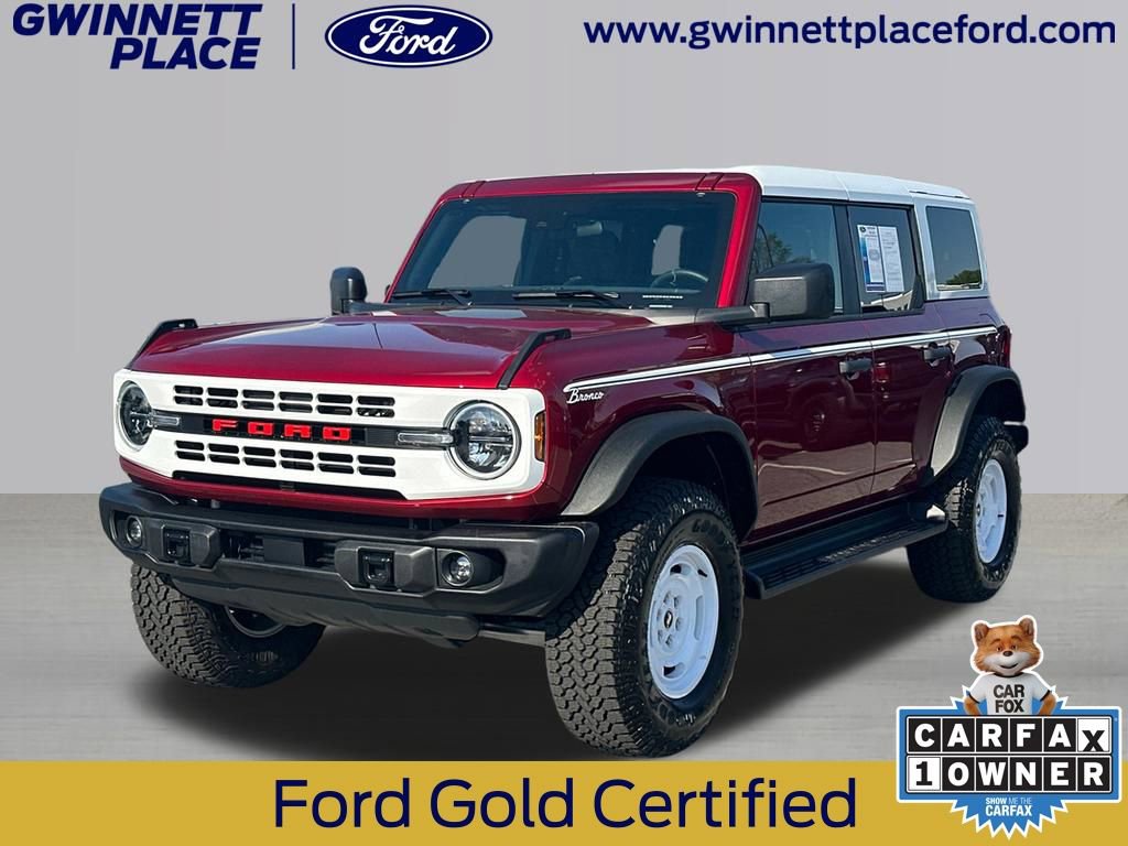 Certified 2025 Ford Bronco Heritage Edition