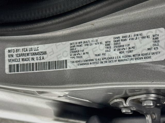 Used 2022 RAM 1500 Big Horn RWD image 30