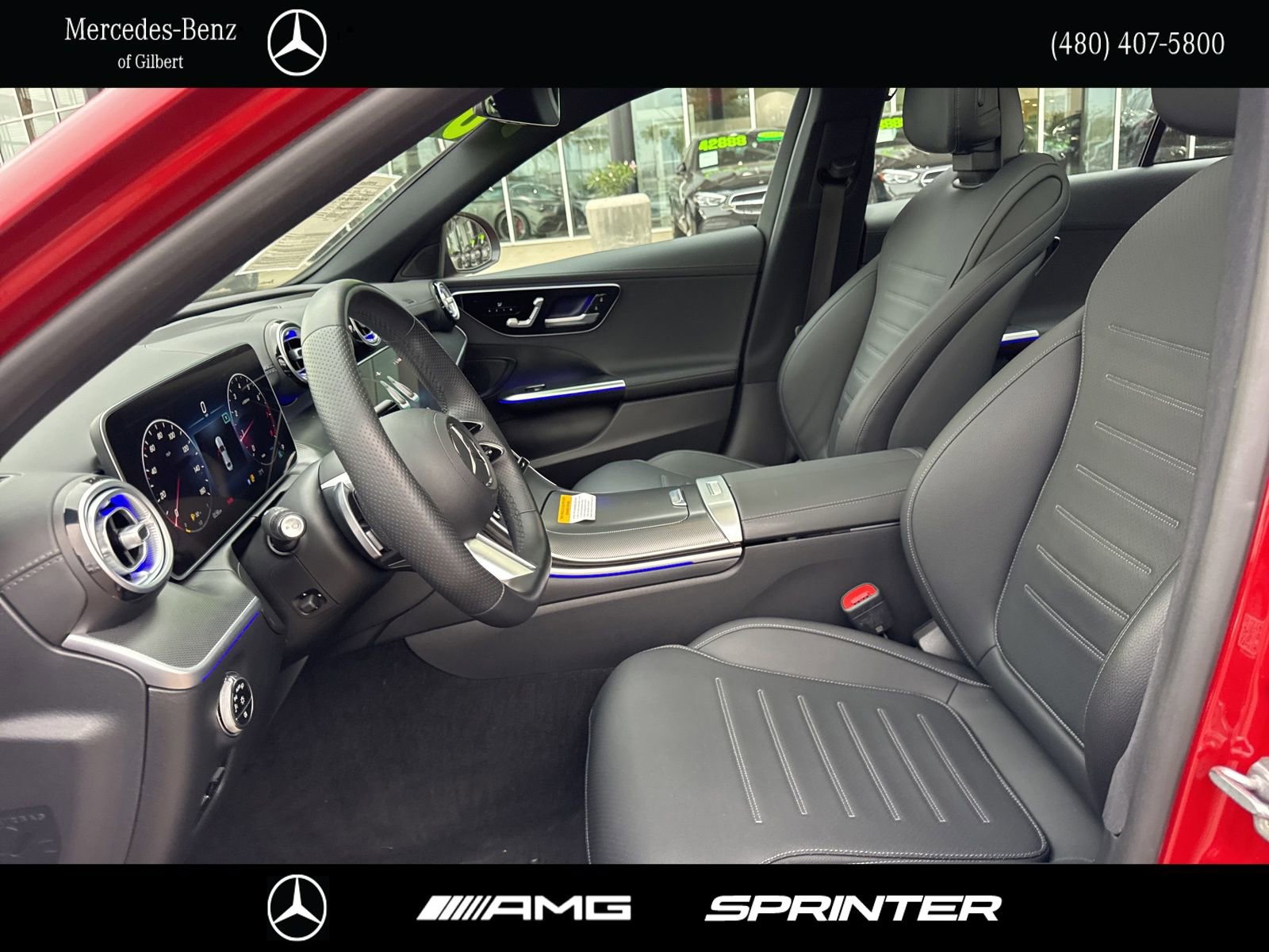 Certified 2023 Mercedes-Benz C 300 Sedan w/ AMG Line w/ Night Package image 9