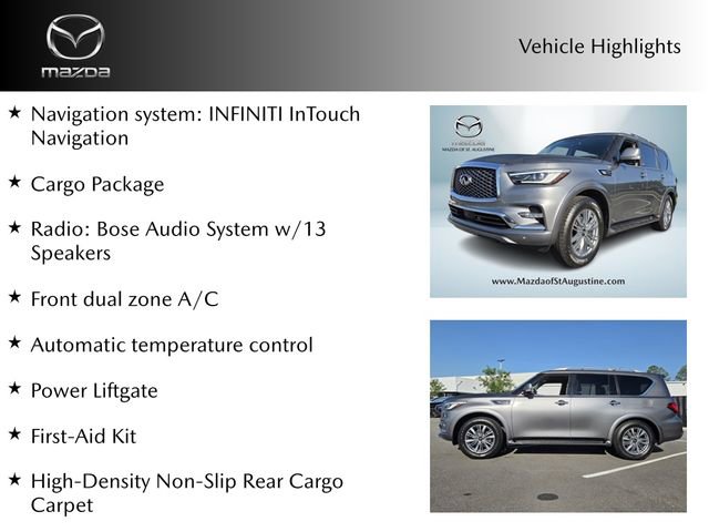 Used 2021 INFINITI QX80 Luxe w/ Cargo Package image 4