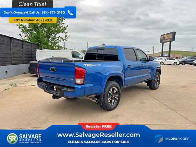 Used 2017 Toyota Tacoma TRD Sport w/ Tow Package image 5