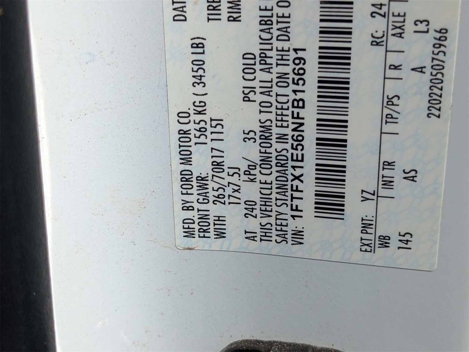 Used 2022 Ford F150 XL w/ Equipment Group 101A High image 20