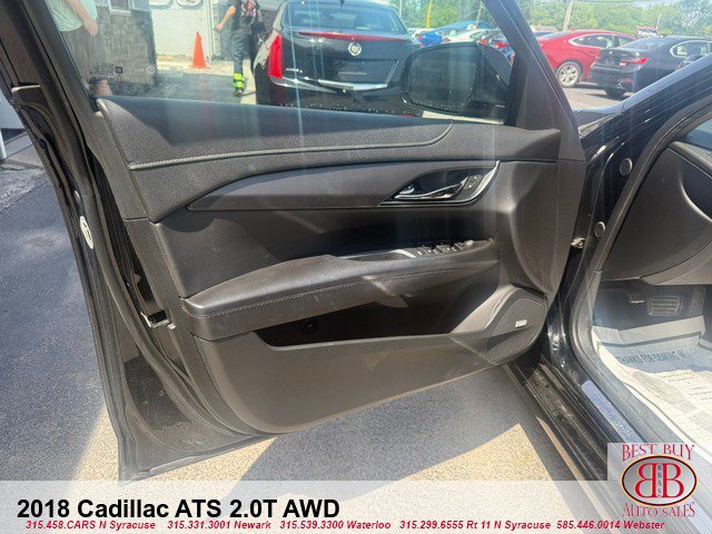 Used 2018 Cadillac ATS 2.0T AWD Sedan w/ Sky and Shine Package image 9