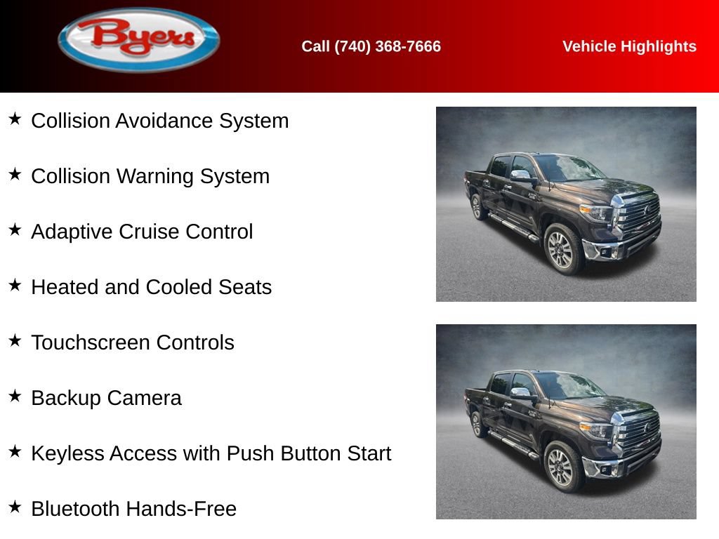Used 2018 Toyota Tundra 1794 Edition AWD/4WD image 10