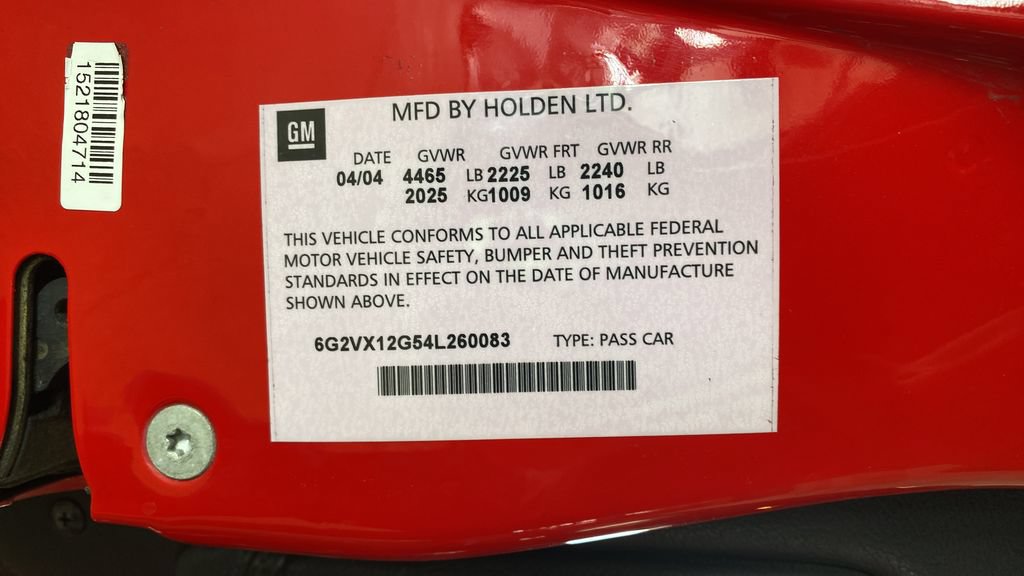 Used 2004 Pontiac GTO RWD image 25