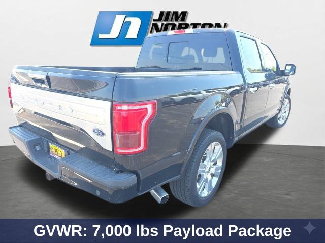 Used 2017 Ford F150 Limited w/ Trailer Tow Package AWD/4WD image 9