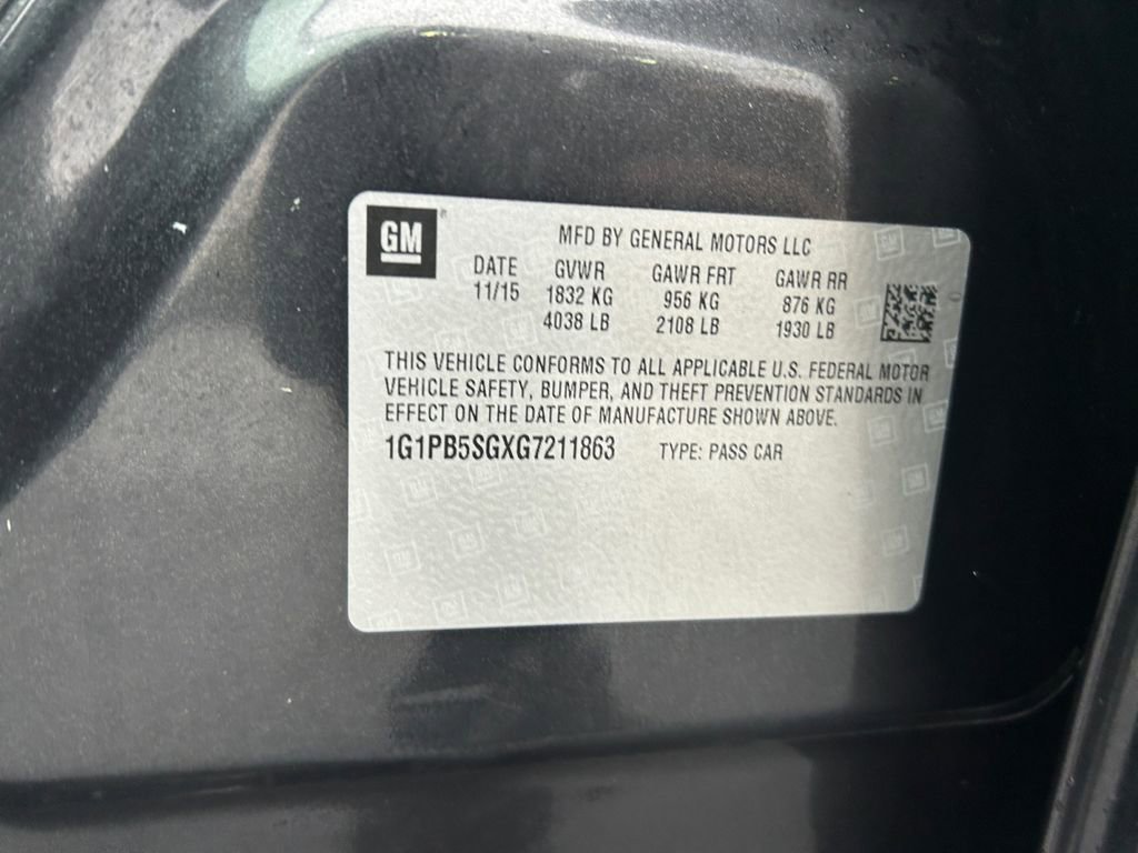 Used 2016 Chevrolet Cruze LS image 34