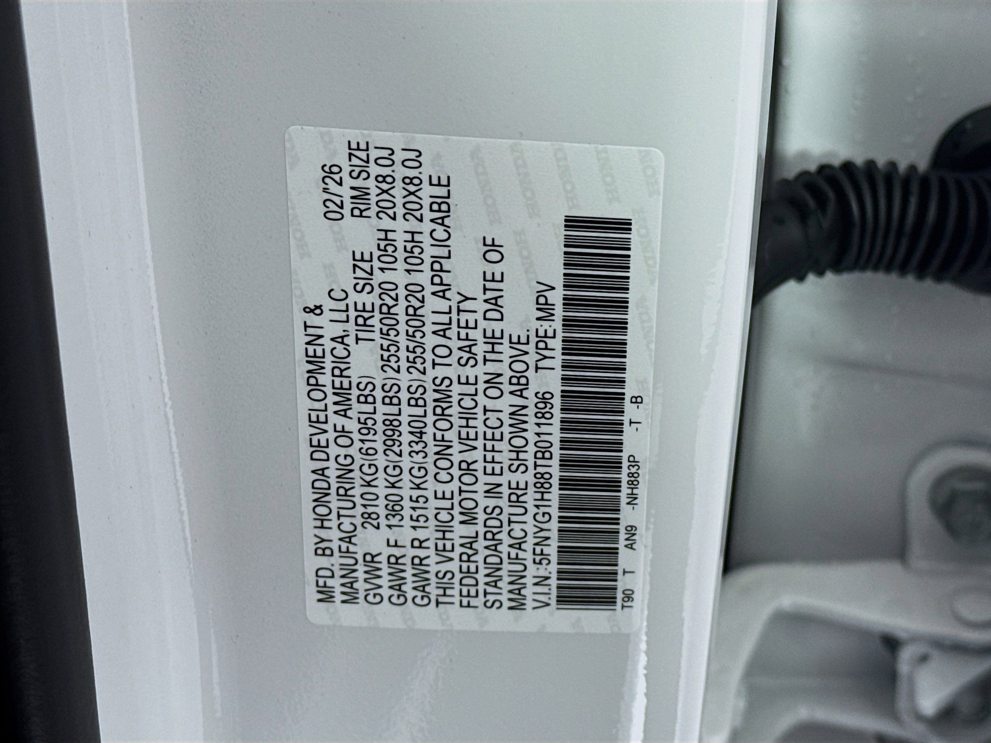 New 2026 Honda Pilot Elite image 35