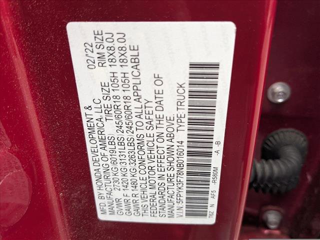 Used 2022 Honda Ridgeline RTL-E image 15