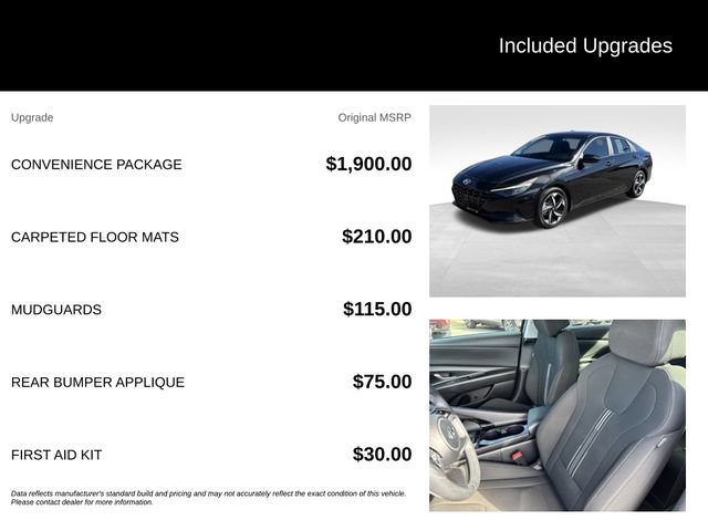 Used 2023 Hyundai Elantra SEL w/ Convenience Package FWD image 5