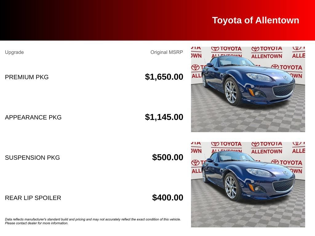 Used 2009 MAZDA MX-5 Miata Grand Touring w/ Premium Pkg RWD image 5