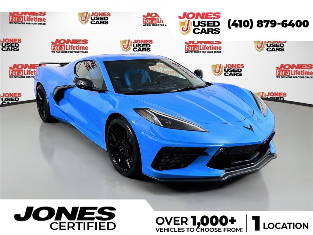 Used 2024 Chevrolet Corvette Stingray Premium Cpe w/ Z51 Performance Package RWD image 1