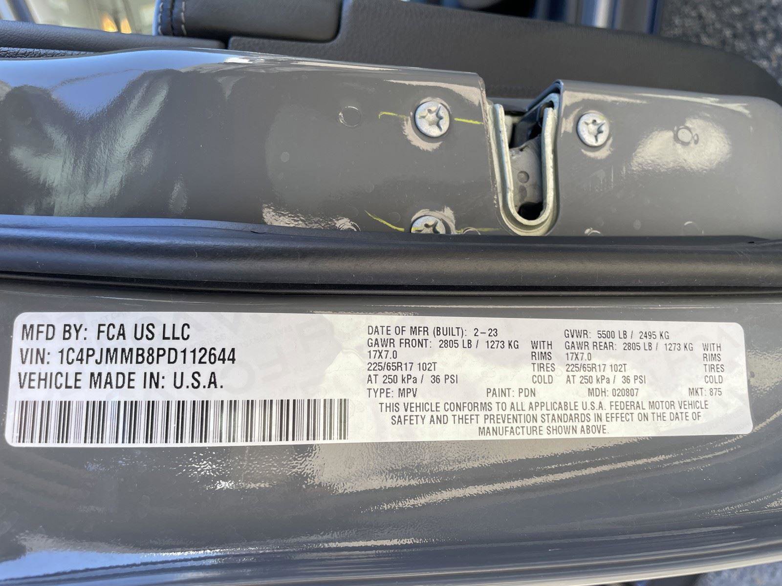 Certified 2023 Jeep Cherokee Altitude Lux image 10