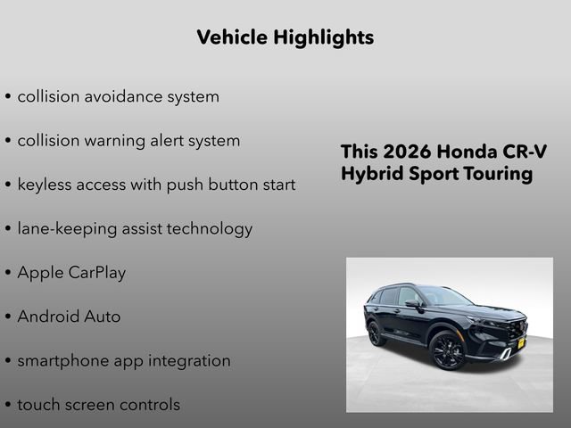 New 2026 Honda CR-V Sport Touring image 10