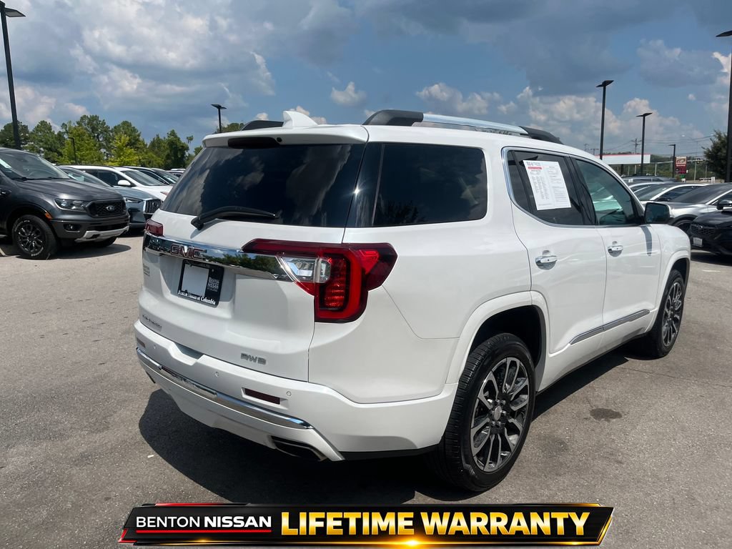 Used 2020 GMC Acadia Denali w/ Trailering Package AWD/4WD image 8