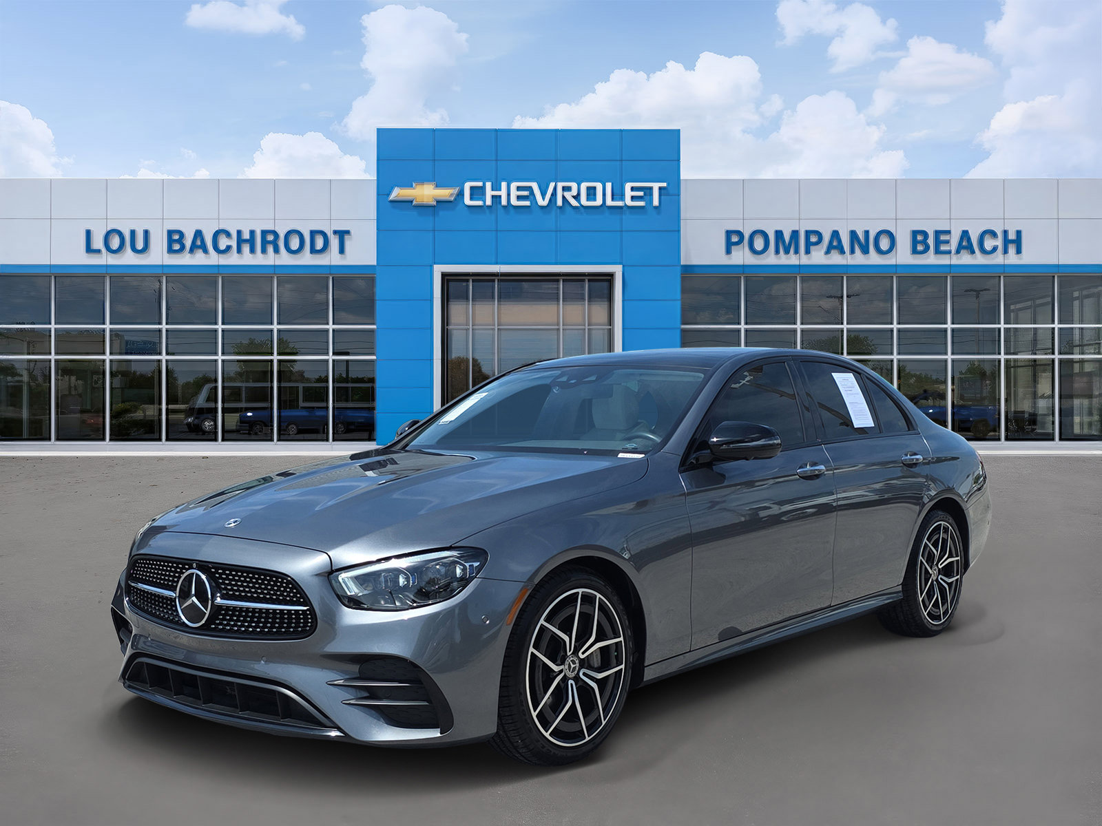 Used 2023 Mercedes-Benz E 450 4MATIC Sedan image 3