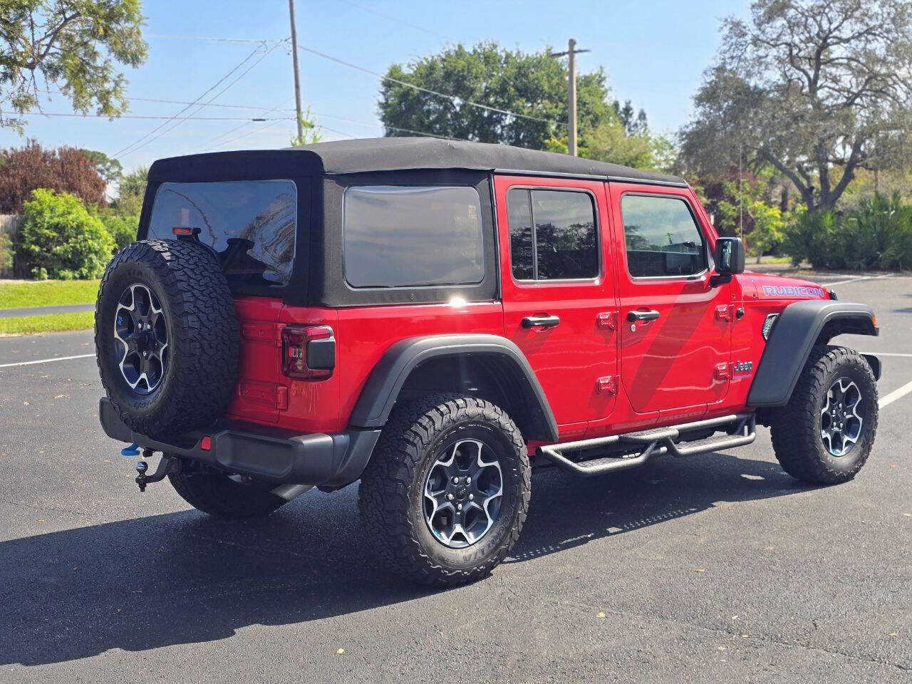 Used 2023 Jeep Wrangler Unlimited Rubicon 4xe w/ Cold Weather Group image 7