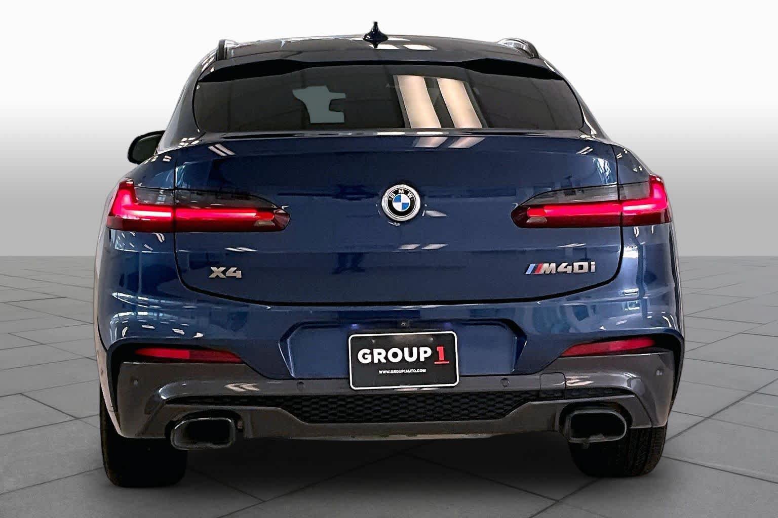 Used 2021 BMW X4 M40i w/ Executive Package AWD/4WD image 4