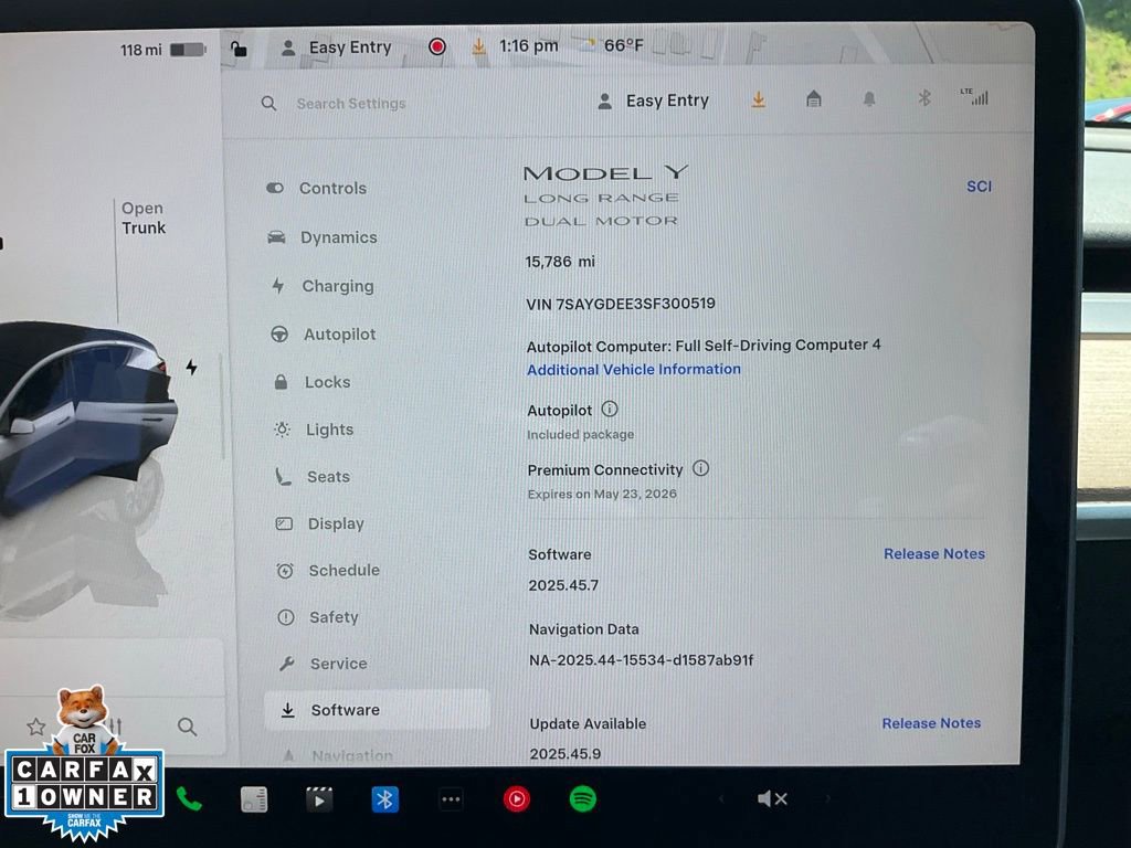 Used 2025 Tesla Model Y Long Range AWD/4WD image 41