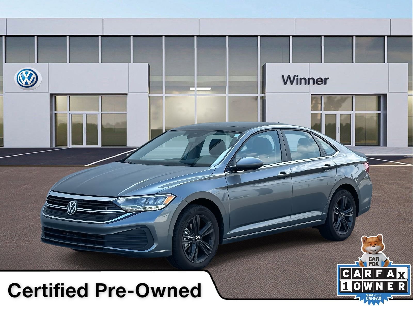 Certified 2024 Volkswagen Jetta SE w/ Panoramic Sunroof Package 360° Tour