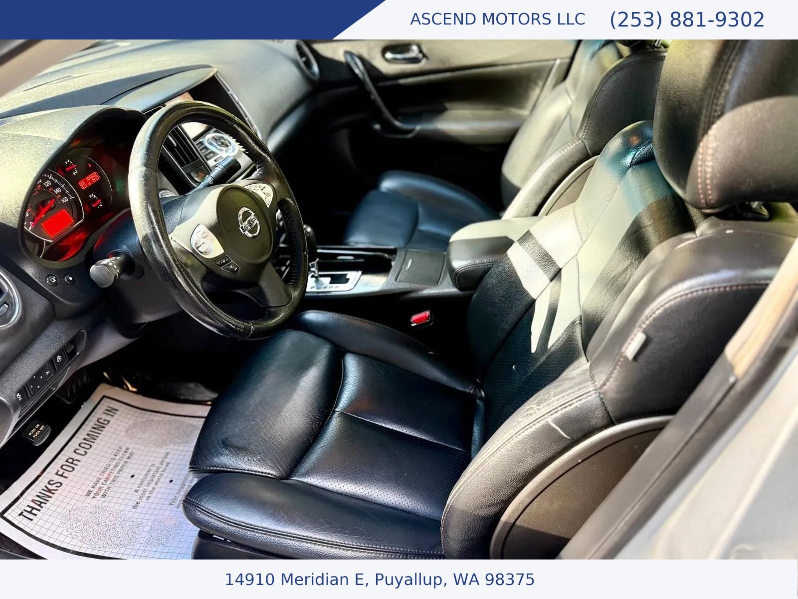 Used 2011 Nissan Maxima 3.5 SV w/ Monitor Pkg FWD image 9