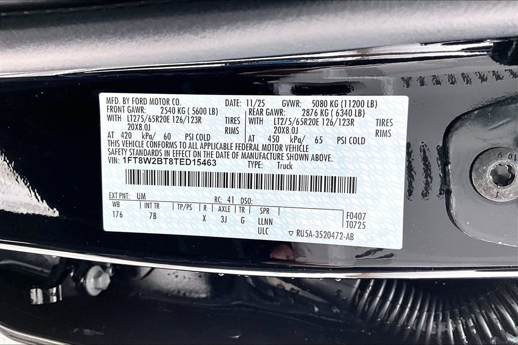 New 2026 Ford F250 Platinum image 14