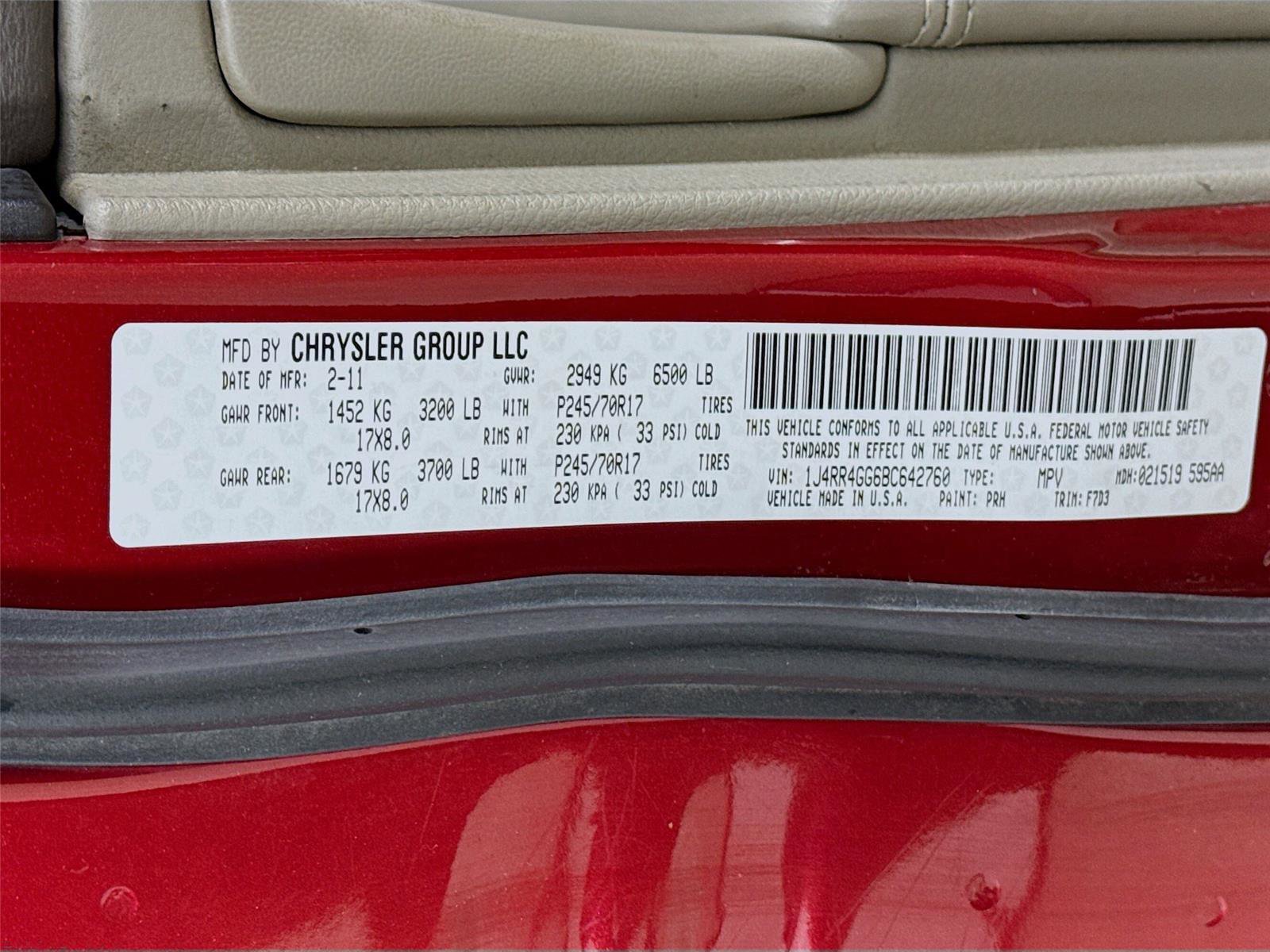 Used 2011 Jeep Grand Cherokee Laredo w/ Security & Convenience Group AWD/4WD image 20
