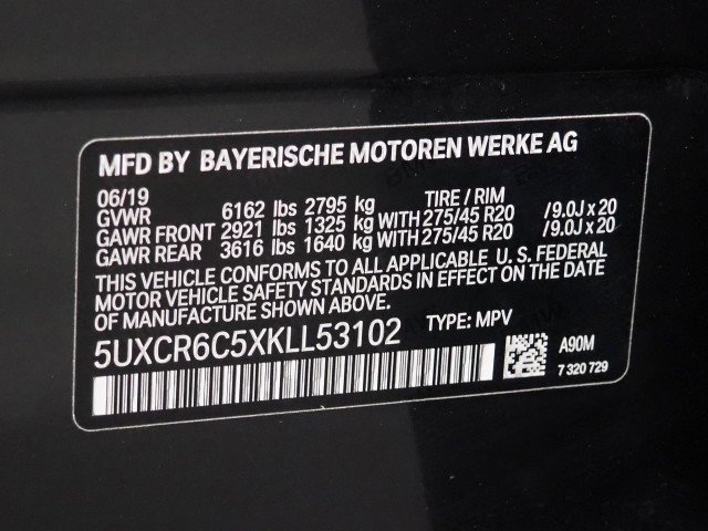 Used 2019 BMW X5 xDrive40i w/ Premium Package 2 image 74