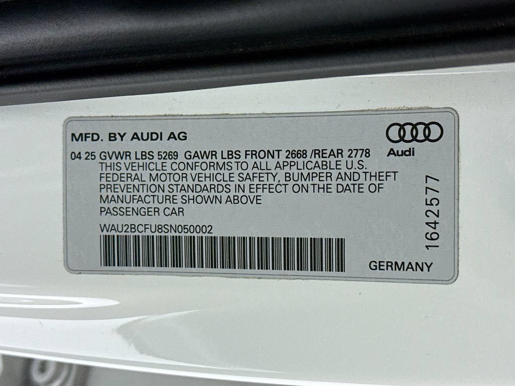 Certified 2025 Audi A5 Premium Plus w/ Premium Plus AWD/4WD image 35