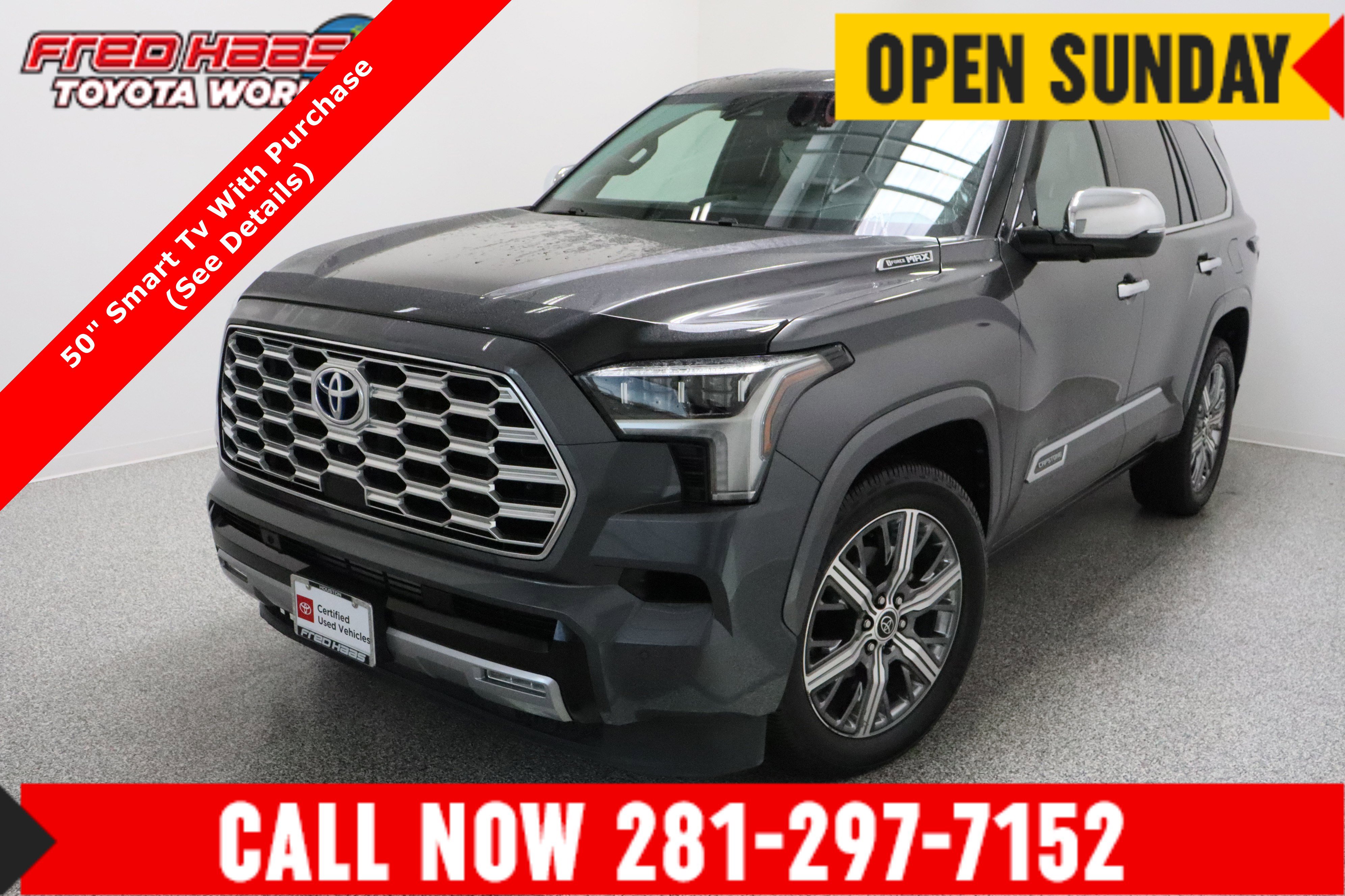 Used 2023 Toyota Sequoia Capstone image 1