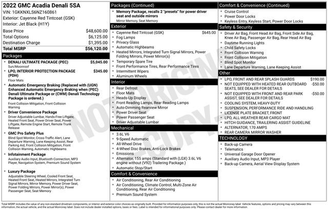 Used 2022 GMC Acadia Denali w/ Denali Ultimate Package image 4