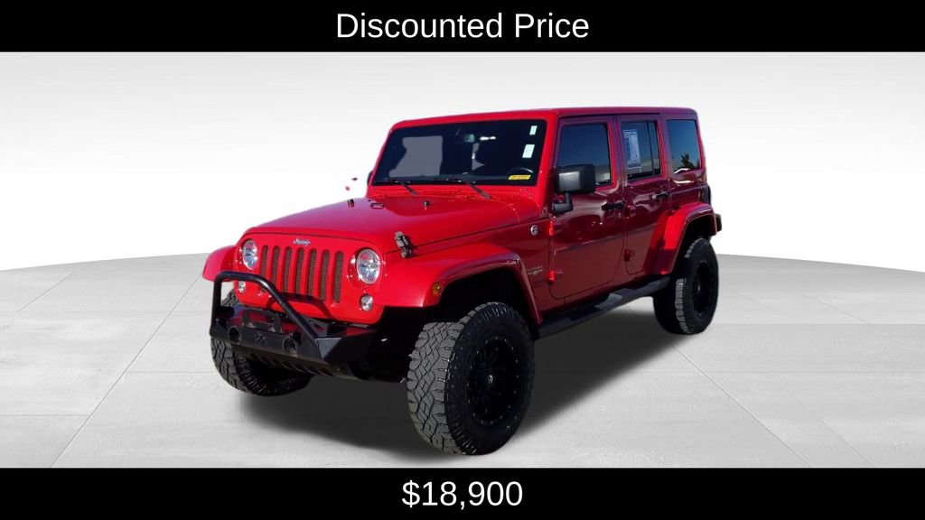 Used 2015 Jeep Wrangler Unlimited Sahara w/ Connectivity Group image 3