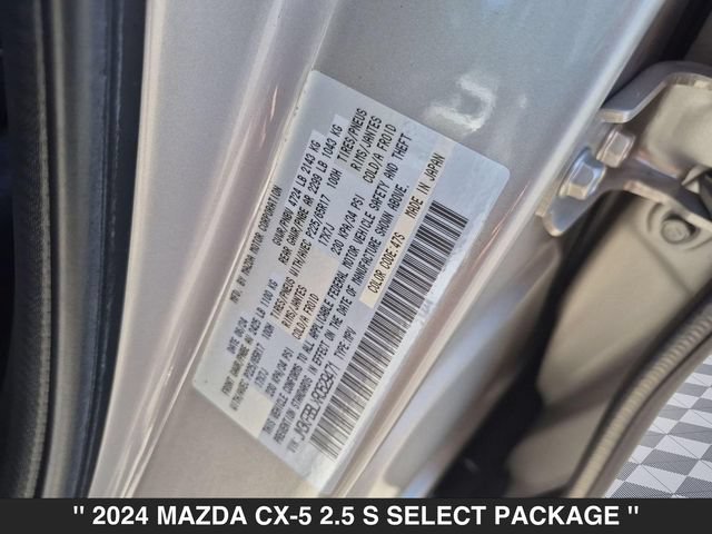 Used 2024 MAZDA CX-5 AWD 2.5 S w/ Select Package image 35