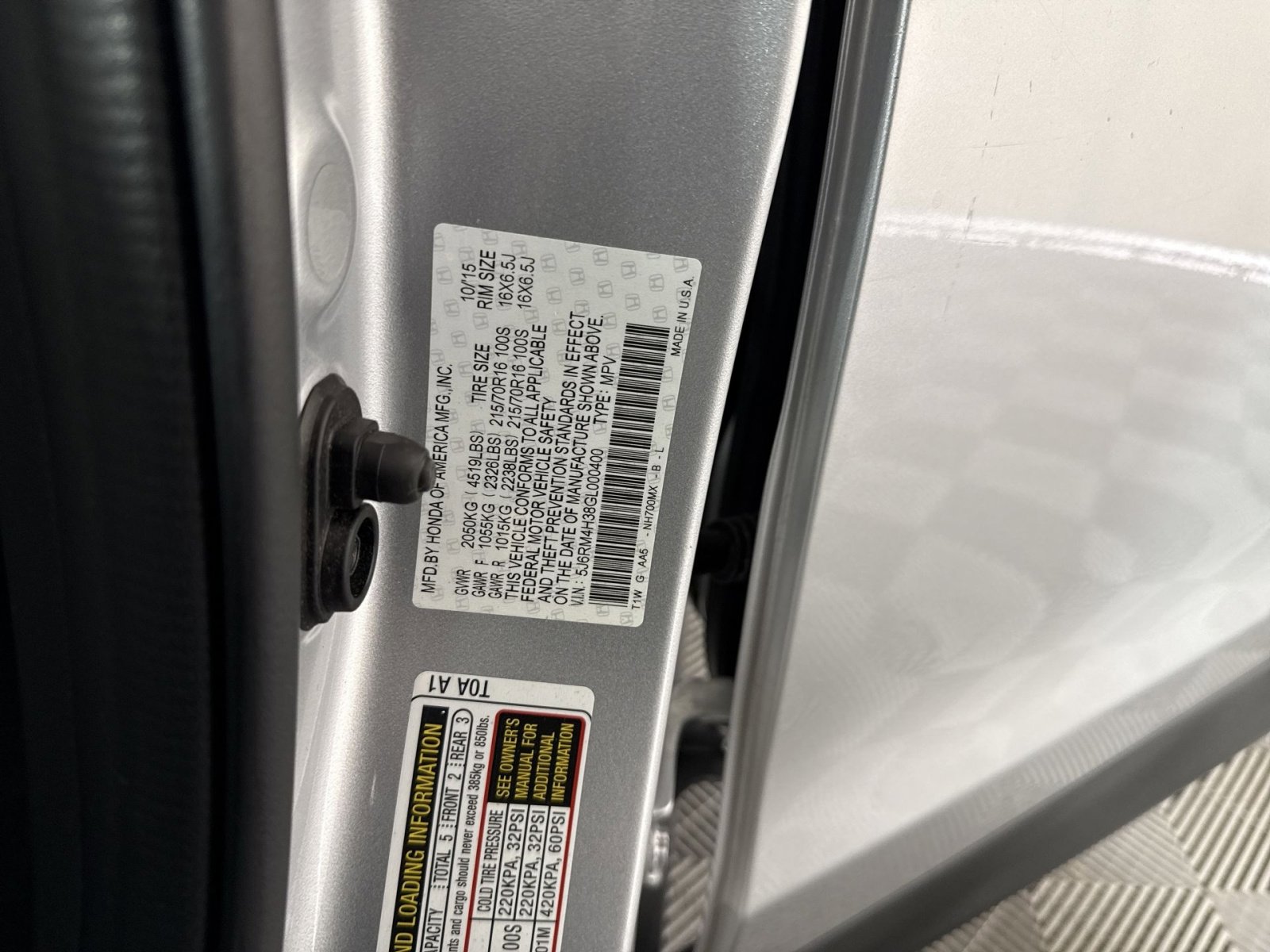 Used 2016 Honda CR-V LX image 27