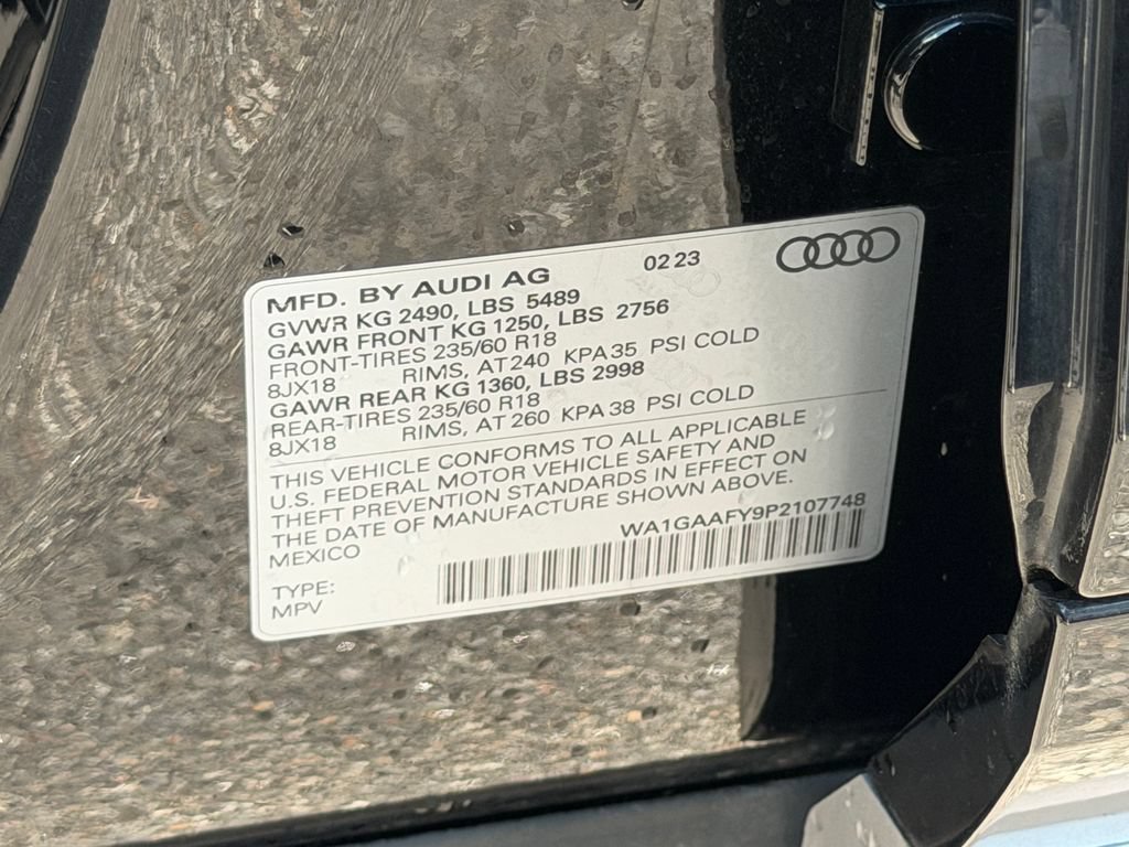 Used 2023 Audi Q5 2.0T Premium w/ Convenience Package AWD/4WD image 30