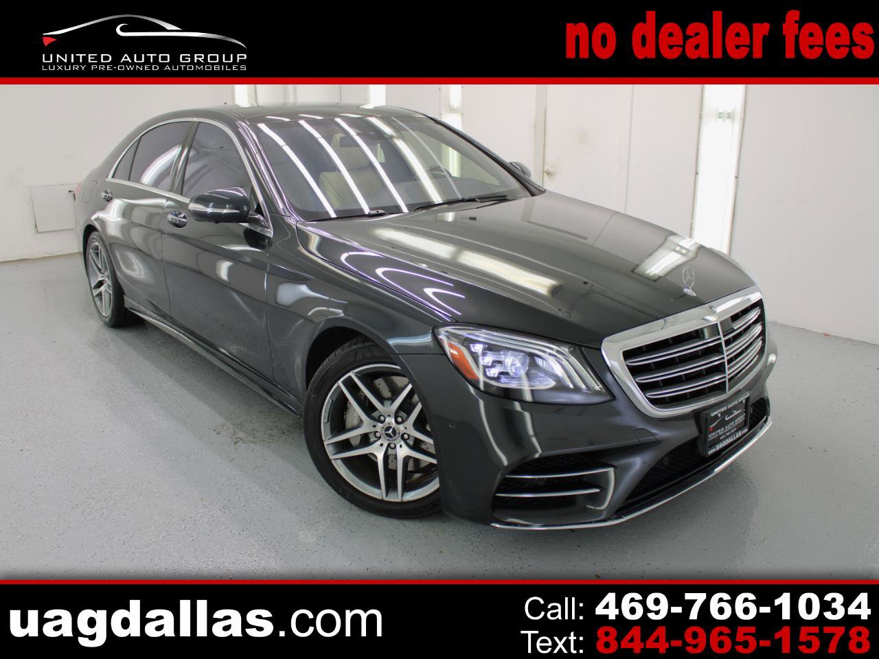 Used 2018 Mercedes-Benz S 560 Sedan video 1