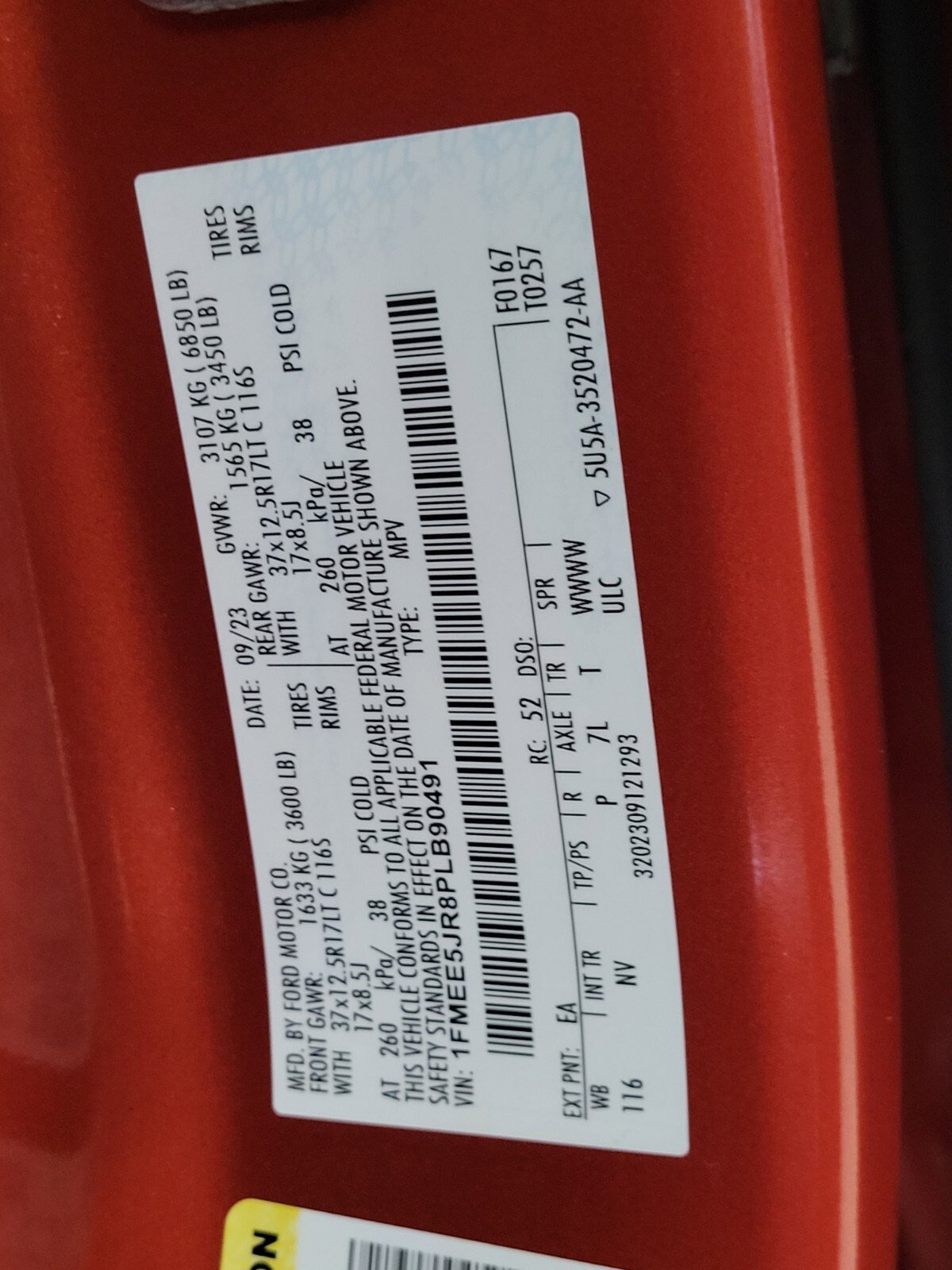 Certified 2023 Ford Bronco Raptor AWD/4WD image 31