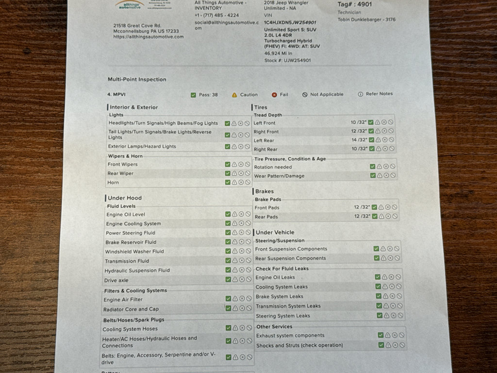 Used 2018 Jeep Wrangler Unlimited Sport S image 38